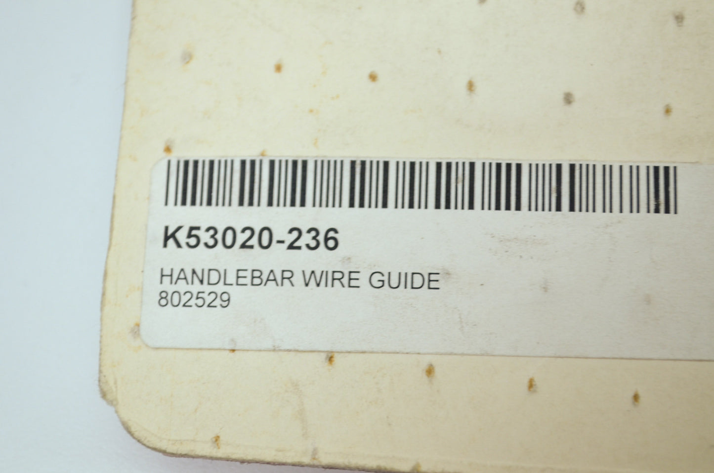 NEW OEM Kawasaki Chrome Handlebar Wire Guide All Models 53020-236 NOS