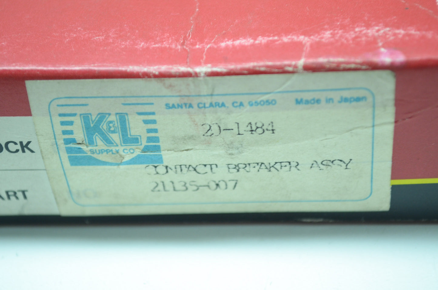 NEW DAIICHI Kawasaki Contact Breaker Plate Only Z1-B Z1 1975 21135-007 NOS
