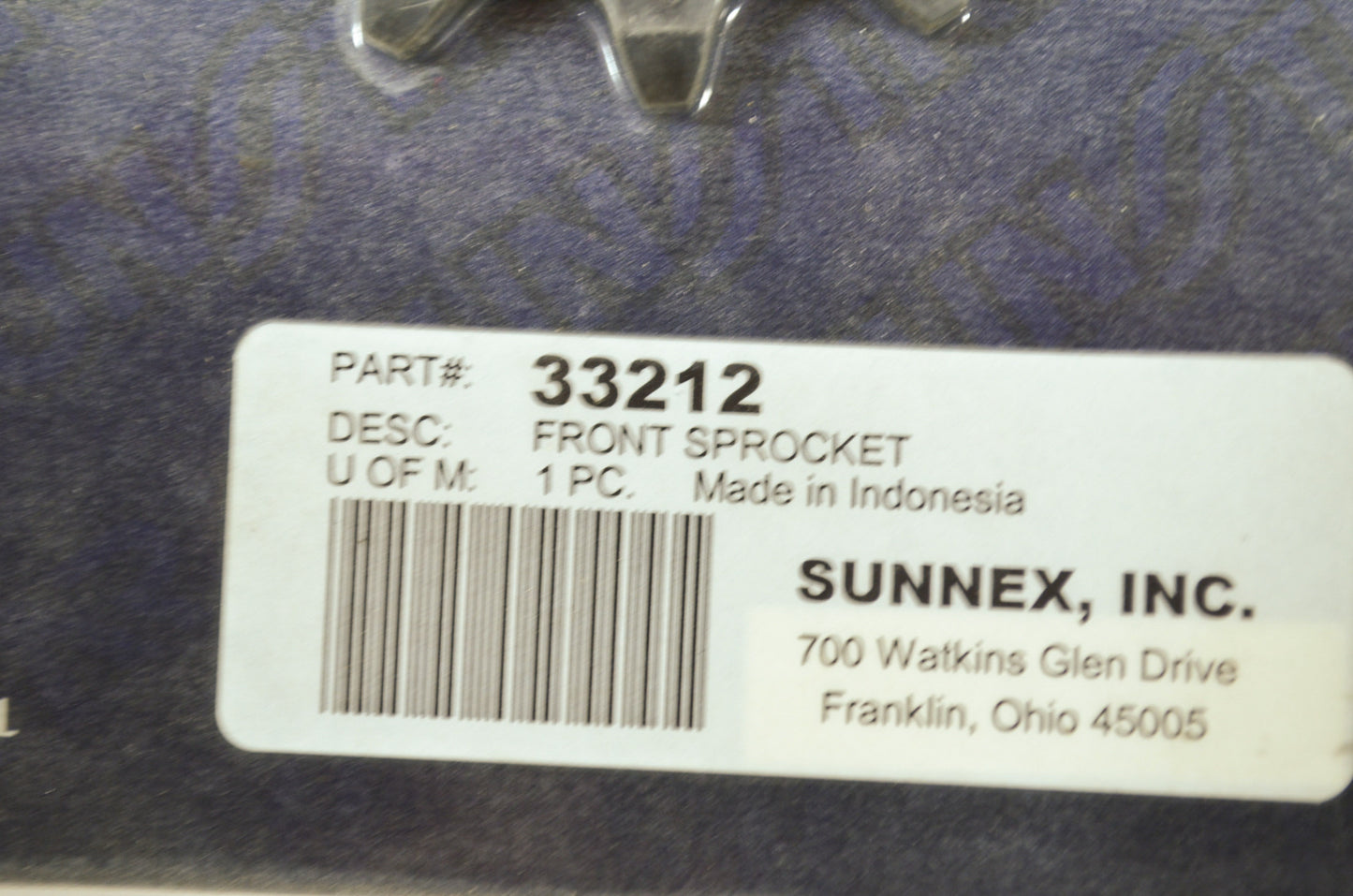 NEW Sunstar Sprocket 12T 1994-2005 Kawasaki KX125 33212 NOS