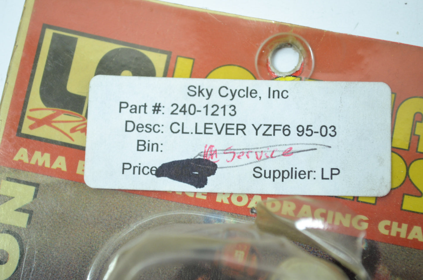 NEW LP Racing Yamaha Clutch Lever 1995-2007 YZF600 240-1213 NOS