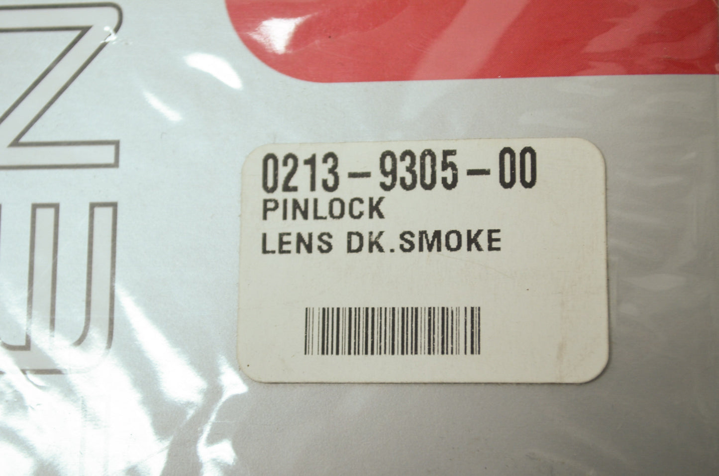 NEW Pinlock Fog Resistant Smoke DK Lens 0213930500 NOS