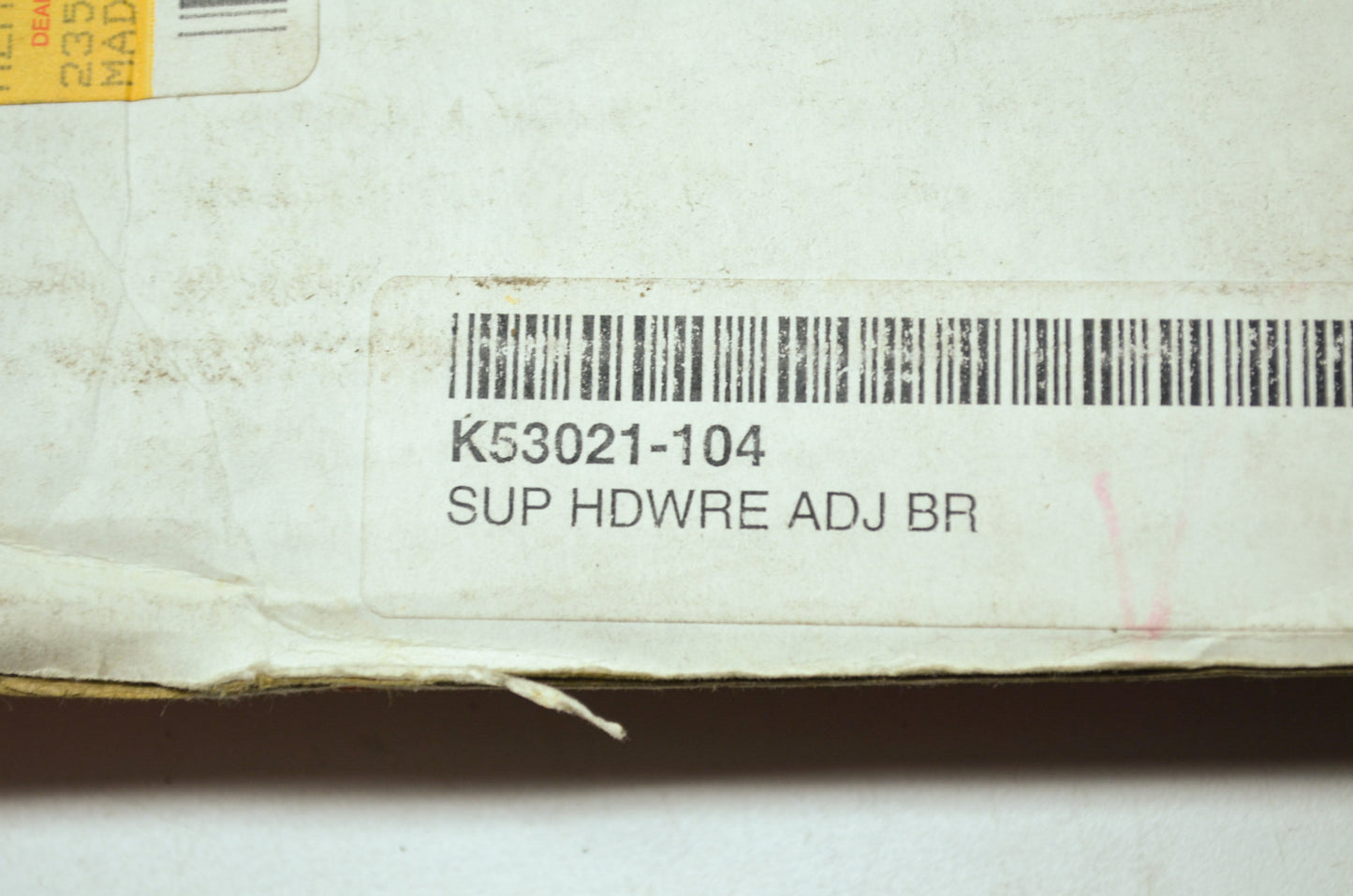 NEW OEM Kawasaki Back Rest Brackets Vulcan 1500 K53021-104 NOS