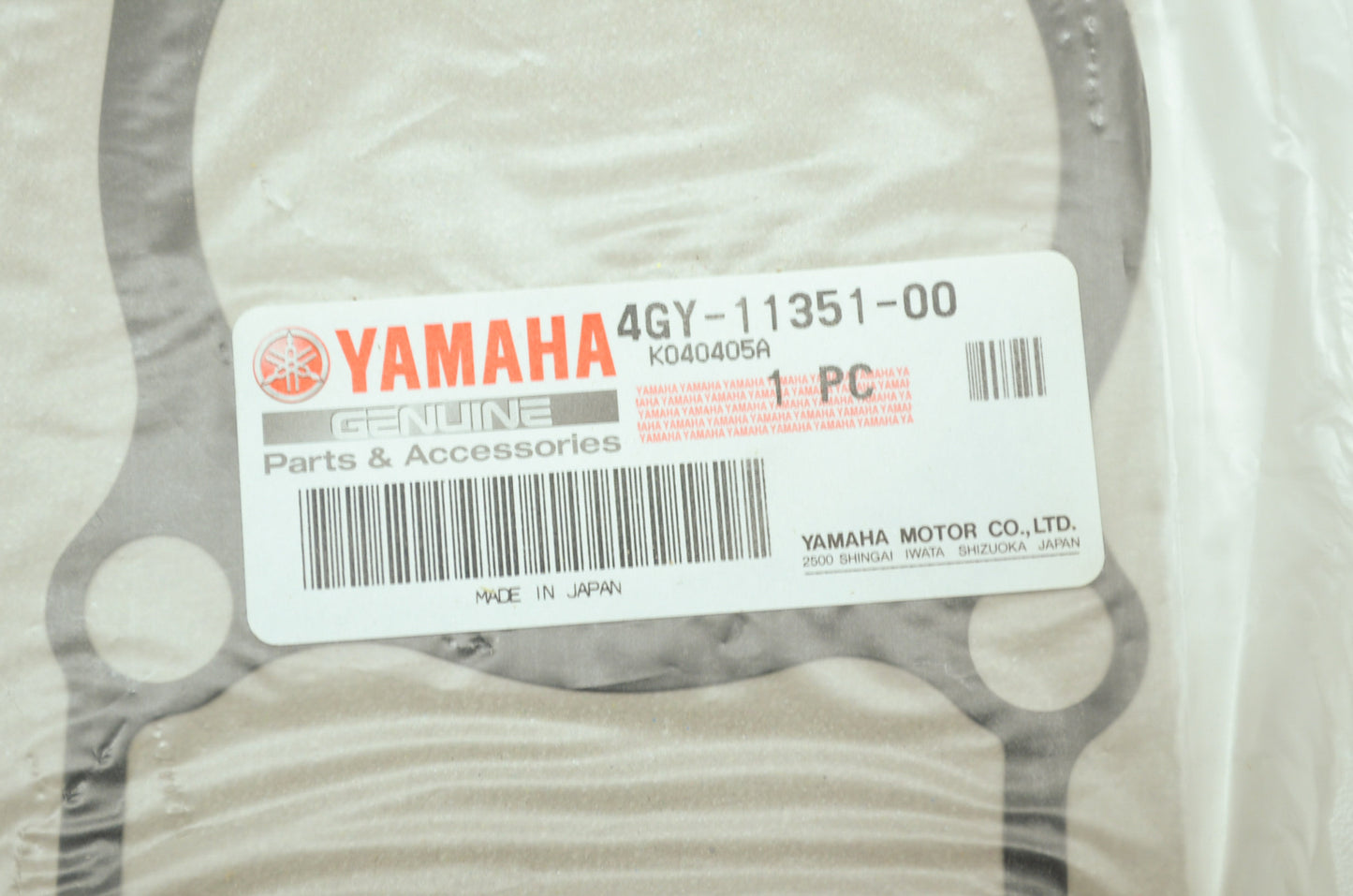 OEM Yamaha 4GY-11351-00-00 Cylinder Gasket NOS