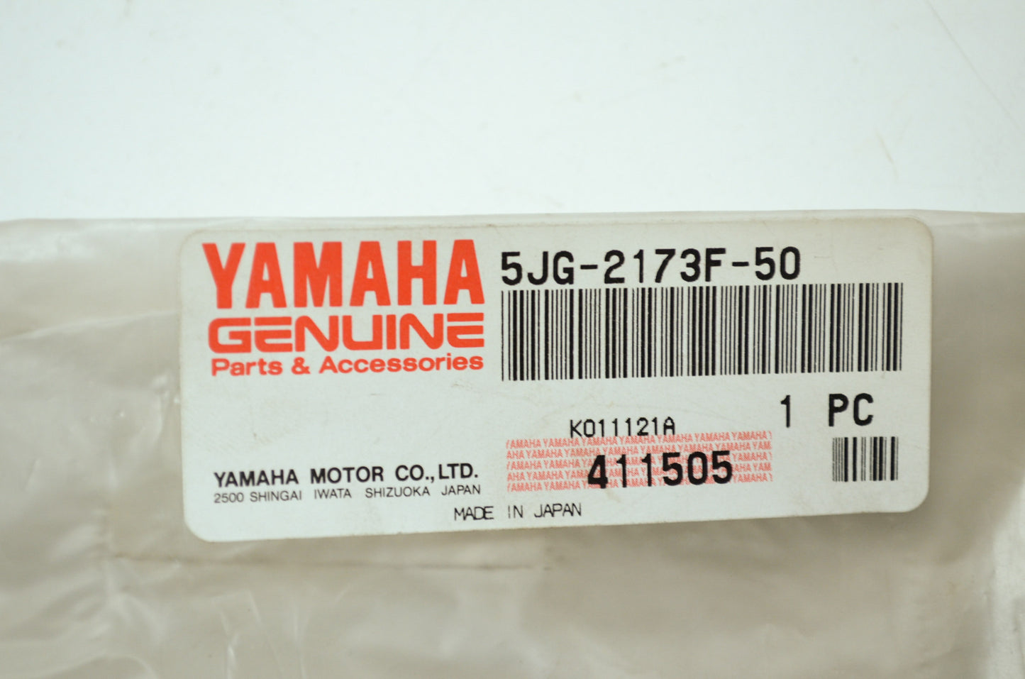 OEM Yamaha 5JG-2173F-50-00 Graphic 2 NOS