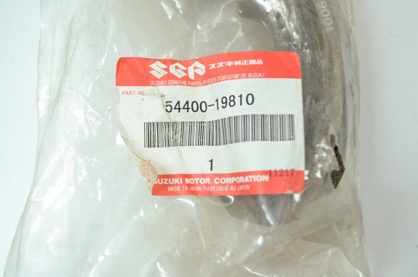 OEM Suzuki 54400-19810 Brake Shoe Set NOS