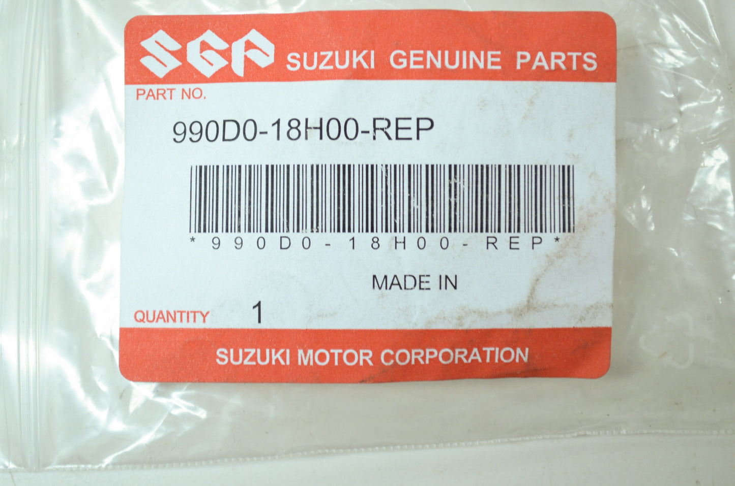 NEW OEM Suzuki Luggage Latch GSF1250 990D0-18H00-REP NOS