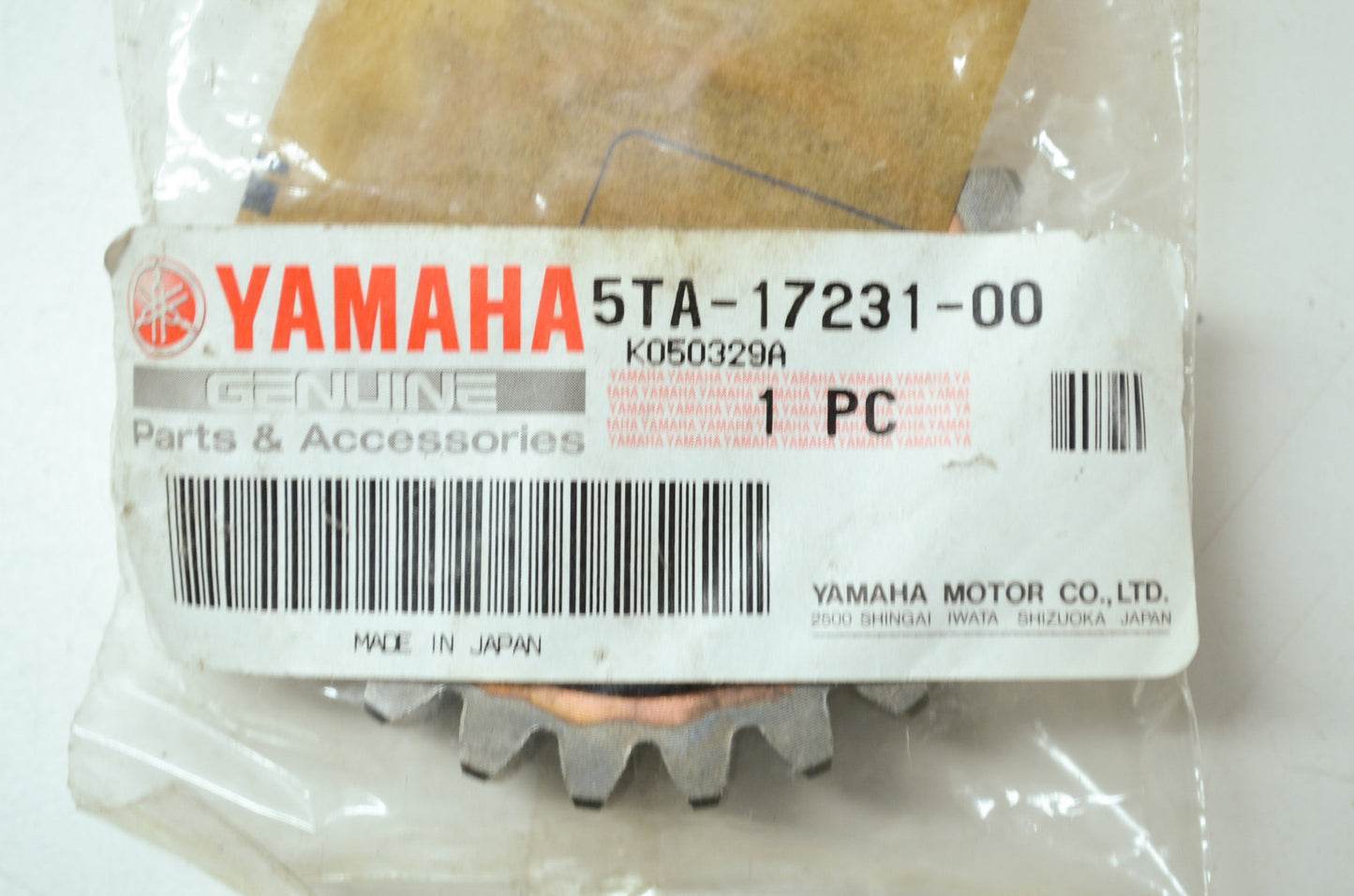 OEM Yamaha 5TA-17231-00-00 Wheel Gear 3Rd NOS