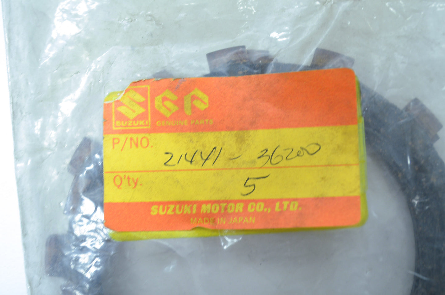 OEM Suzuki 21441-36200 Clutch Drive Plate NOS
