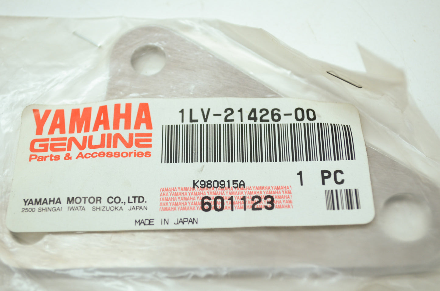 OEM Yamaha 1LV-21426-00-00 Upper Rear Bracket 2 NOS