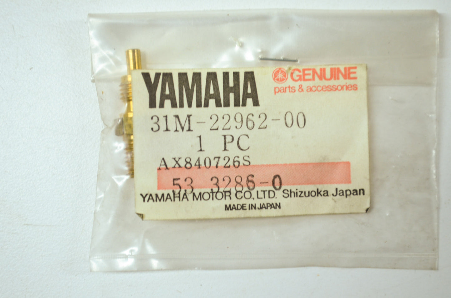 OEM Yamaha 31M-22962-00-00 Adapter NOS