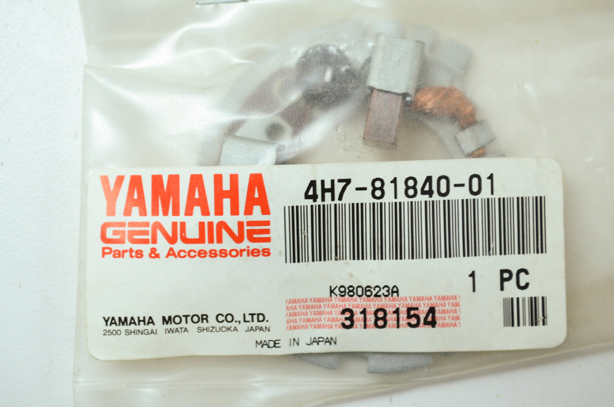 OEM Yamaha 4H7-81840-01-00 Brush Holder Assembly NOS