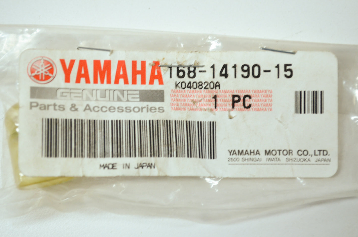 OEM Yamaha 168-14190-15-00 Valve Assembly Needle NOS
