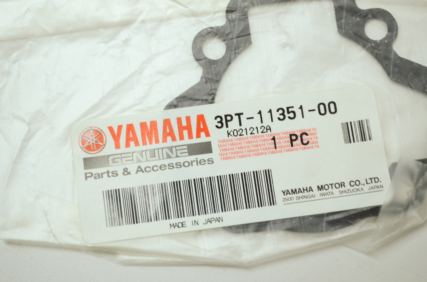 OEM Yamaha 3PT-11351-00-00 Cylinder Gasket NOS