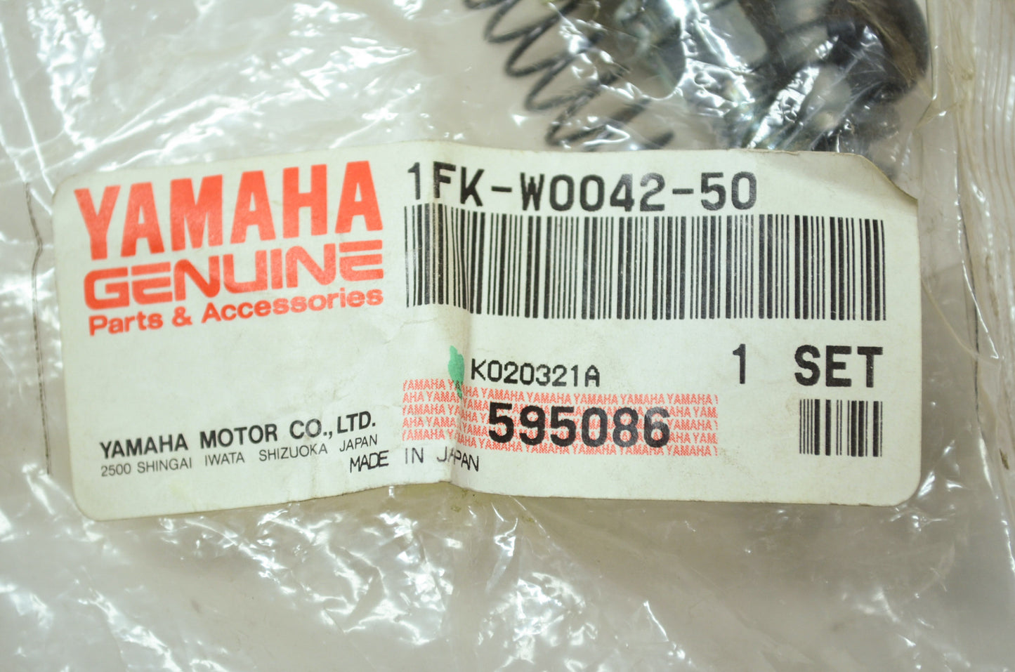 OEM Yamaha 1FK-W0042-50-00 Master Cylinder Kit NOS