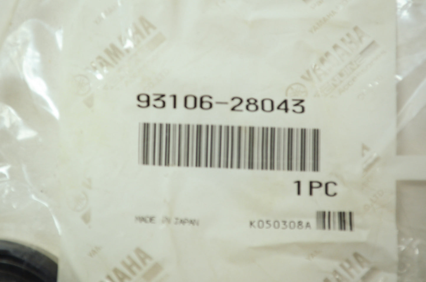 OEM Yamaha 93106-28043-00 Oil Seal NOS