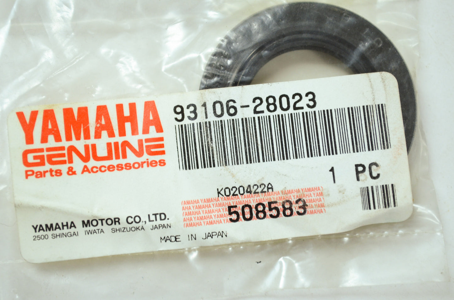 OEM Yamaha 93106-28023-00 Oil Seal Type DD NOS