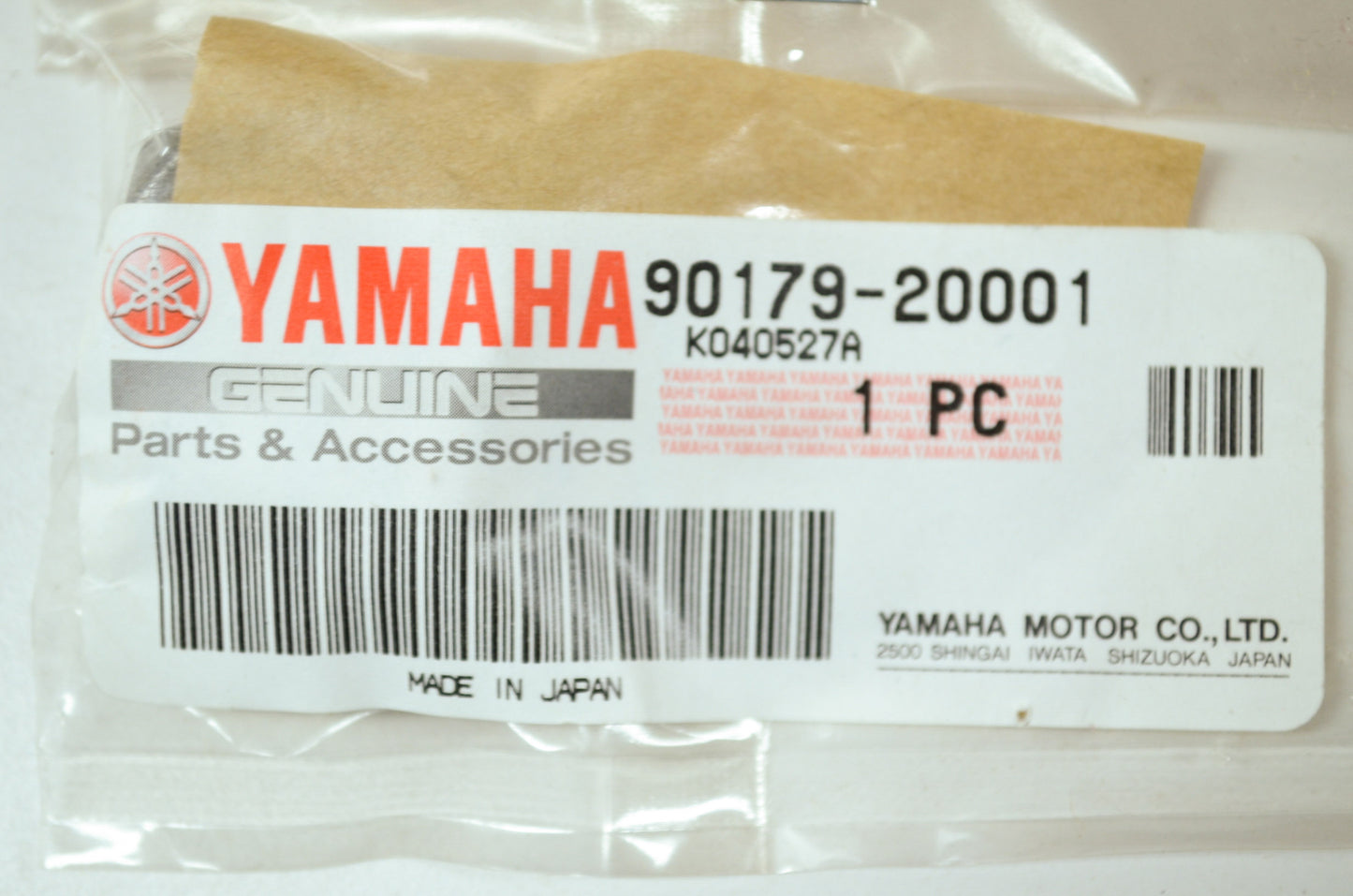 OEM Yamaha 90179-20001-00 Nut NOS