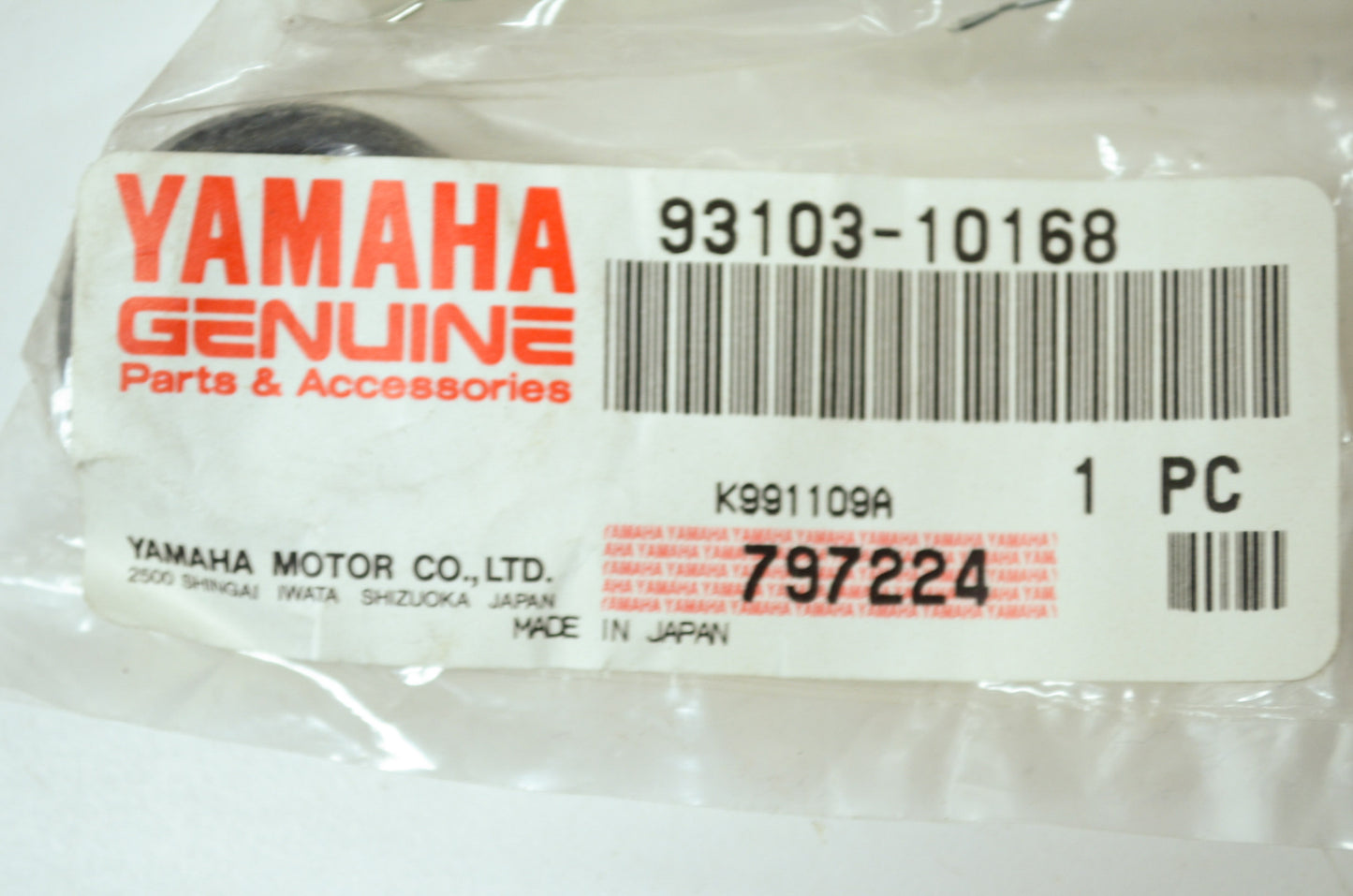 OEM Yamaha 93103-10168-00 Oil Seal Type SW NOS