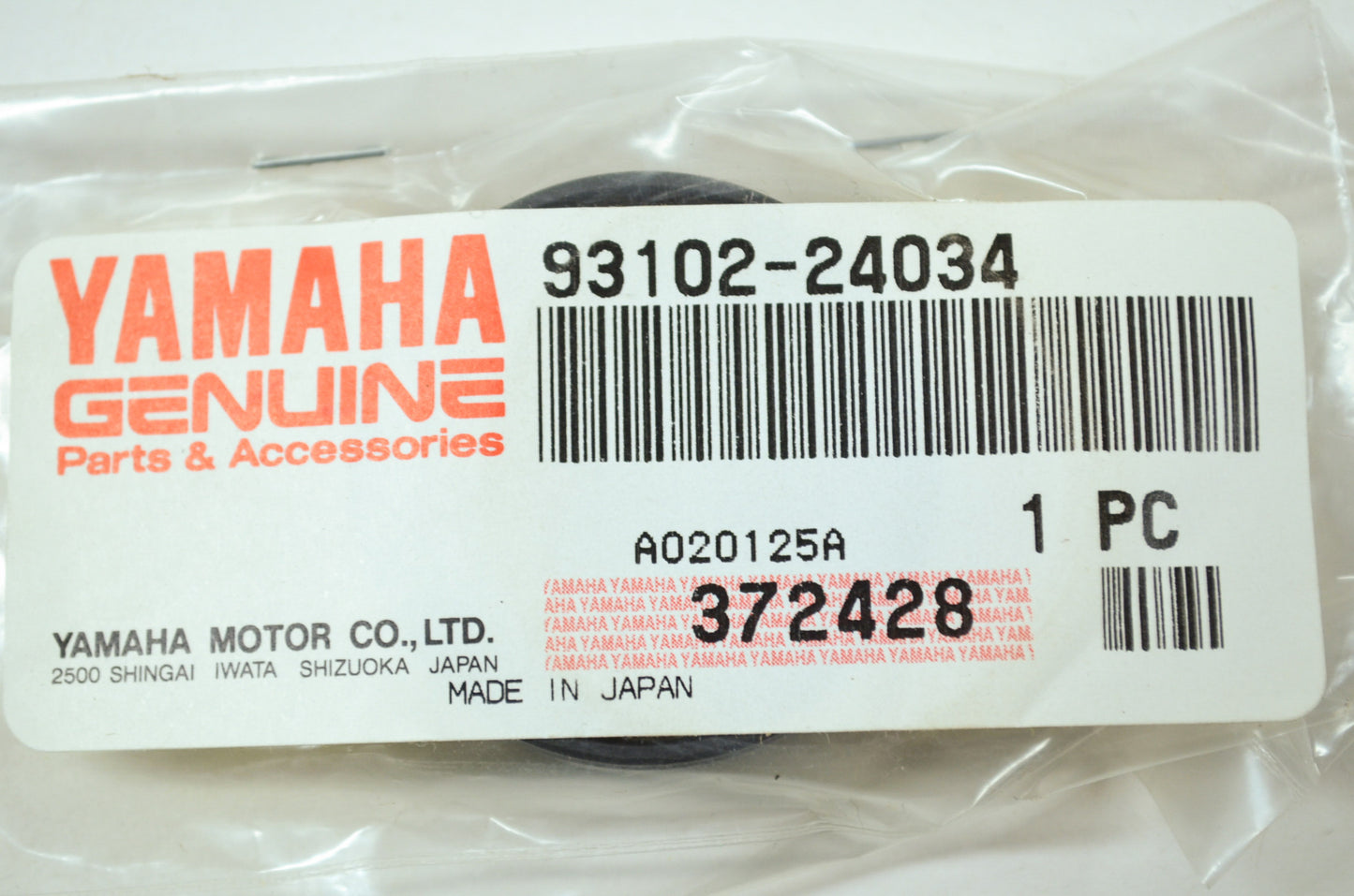 OEM Yamaha 93102-24034-00 Oil Seal 1 NOS