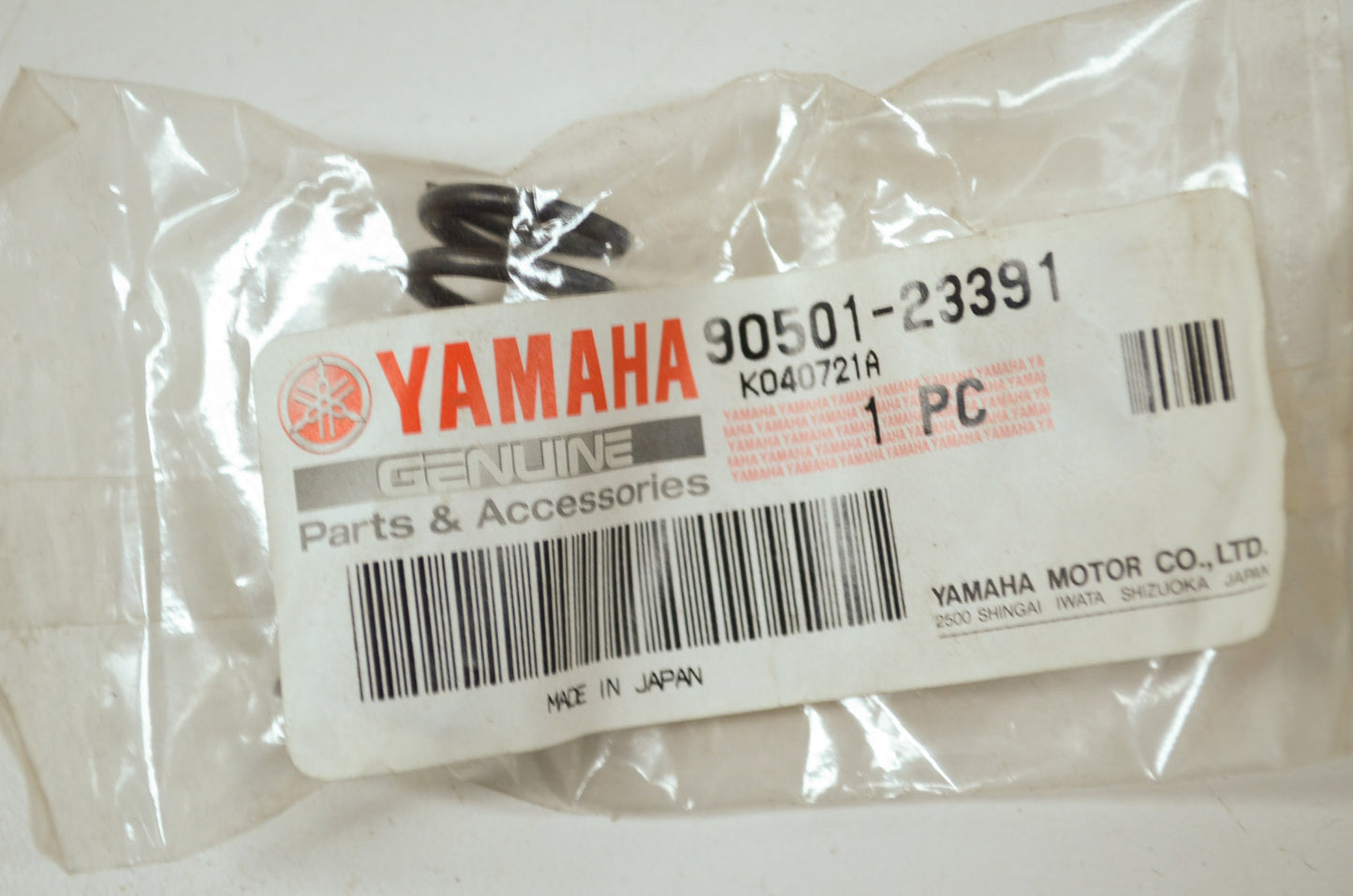 OEM Yamaha 90501-23391-00 Compression Spring NOS
