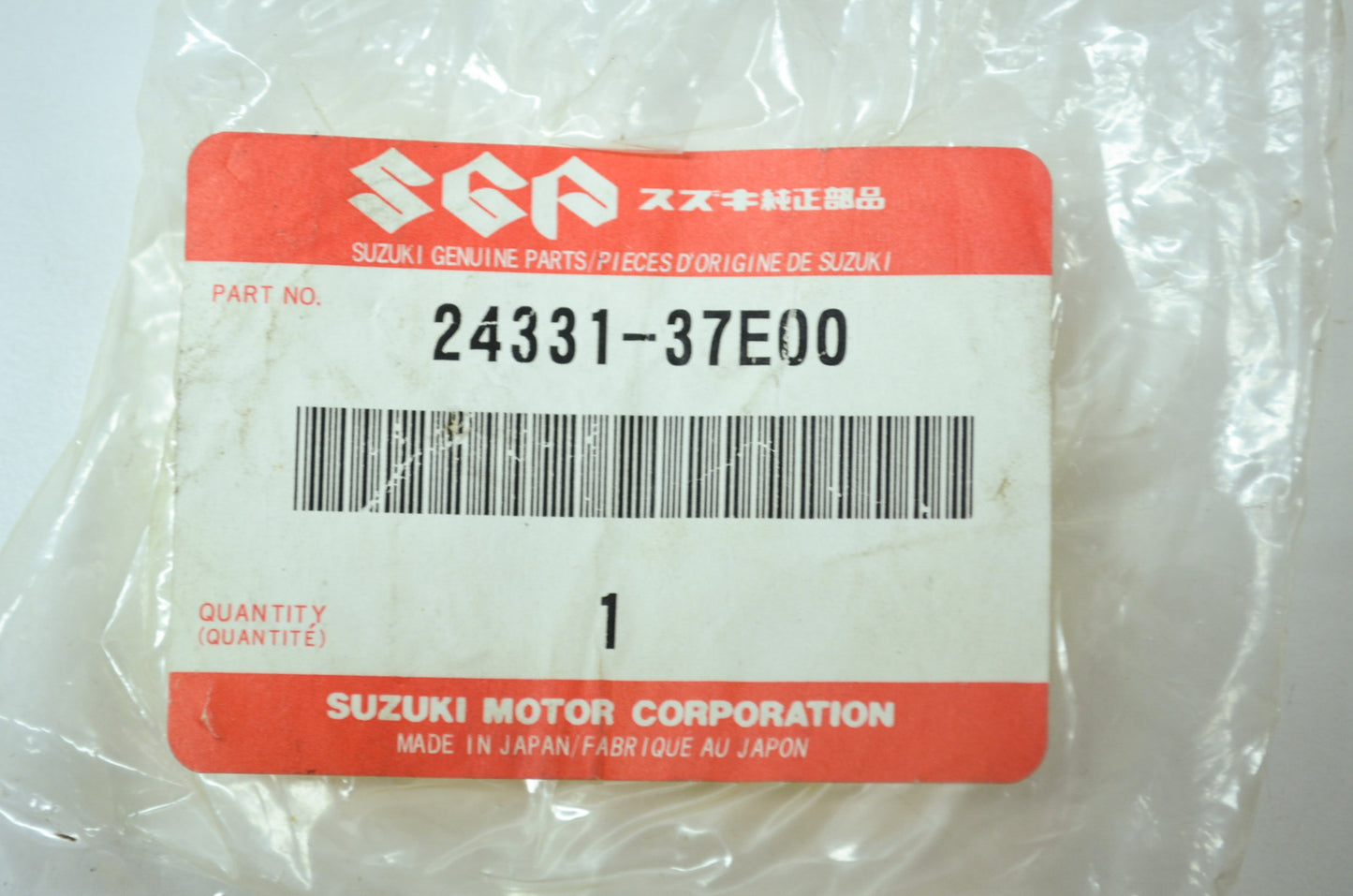 OEM Suzuki 24331-37E00 Driven Gear 3Rd NOS