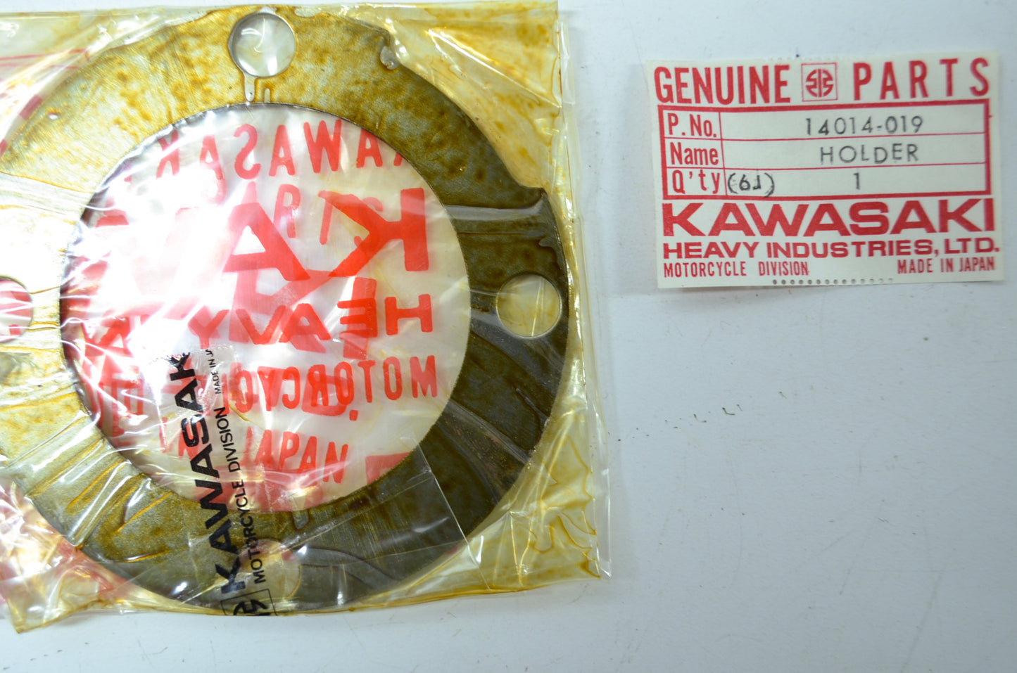 OEM Kawasaki 14014-019 Crank Bearing Holder NOS
