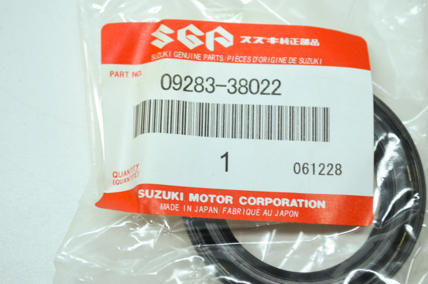 NEW OEM Suzuki Axle Outer Seal LTA400 LTA500 LTF300 09283-38022 NOS