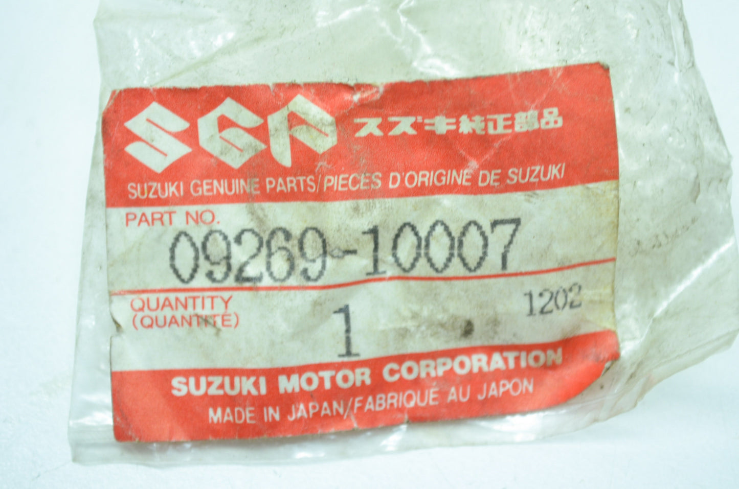NEW OEM Suzuki Cushion Bearing 83-85 RM80 09269-10007 NOS