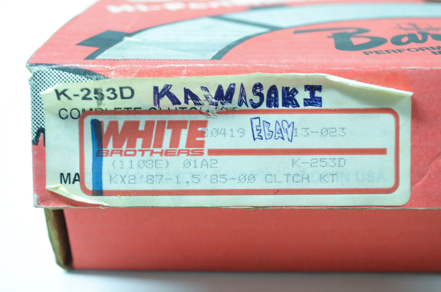 NEW White Brothers Kawasaki Clutch Kit KX 250 500 13-023 NOS