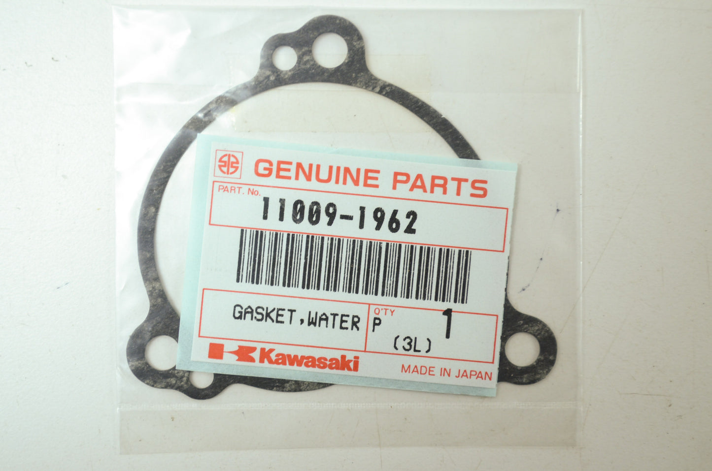 OEM Kawasaki 11009-1962 Water Pump Cover Gasket NOS