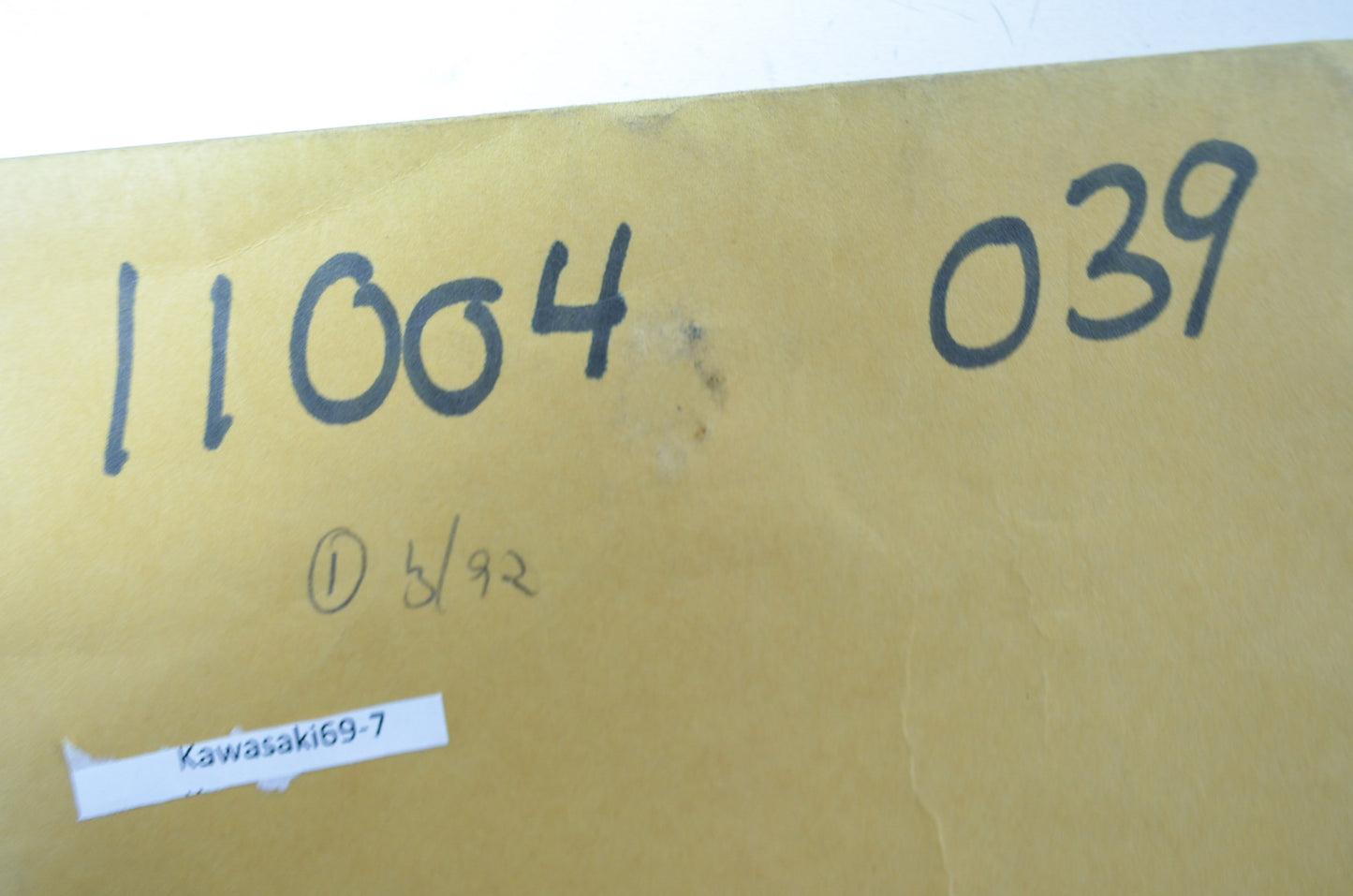 OEM Kawasaki 11004-039 Cylinder Head Gasket NOS