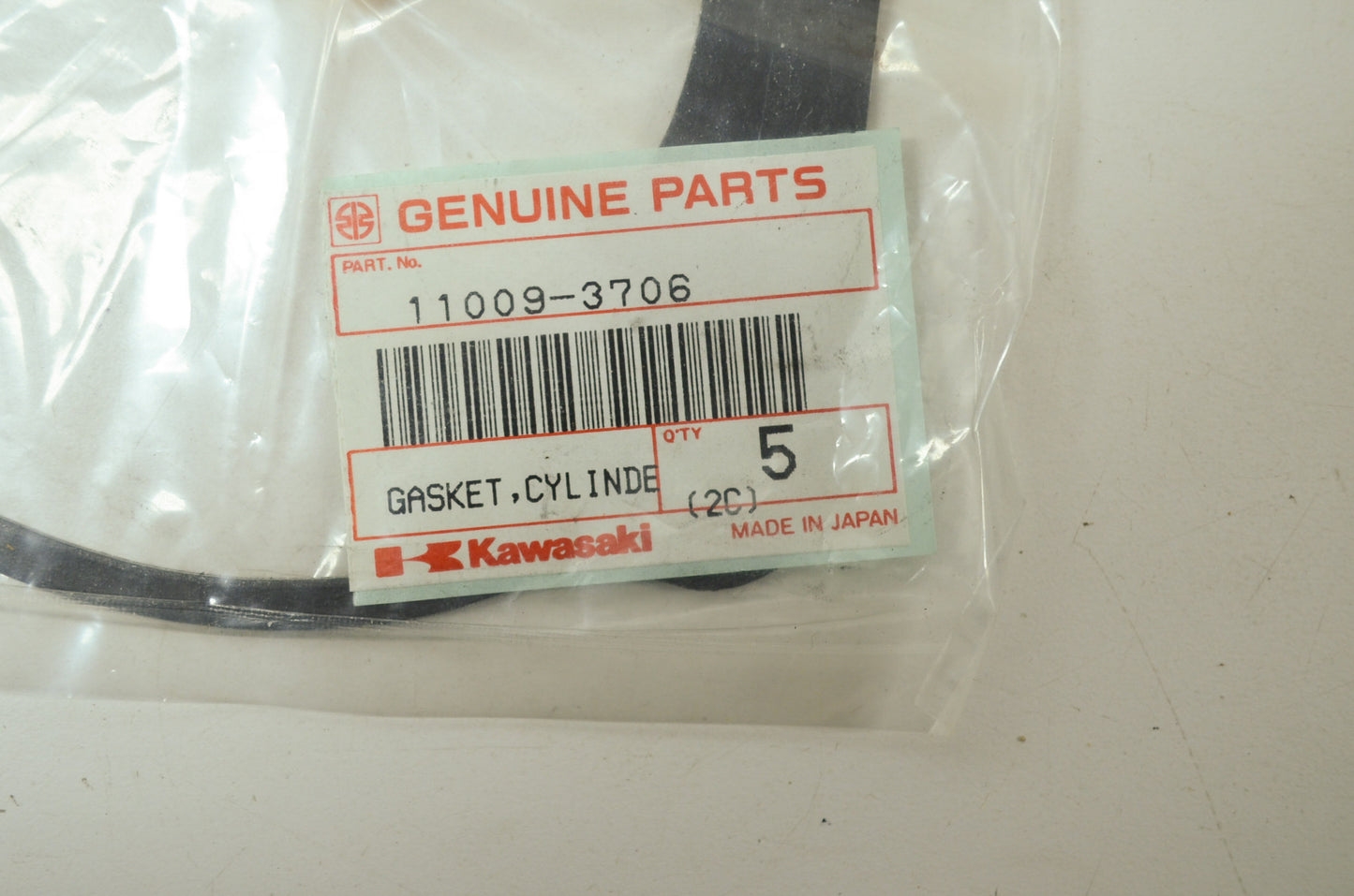 OEM Kawasaki 11009-3706 Cylinder Base Gasket NOS