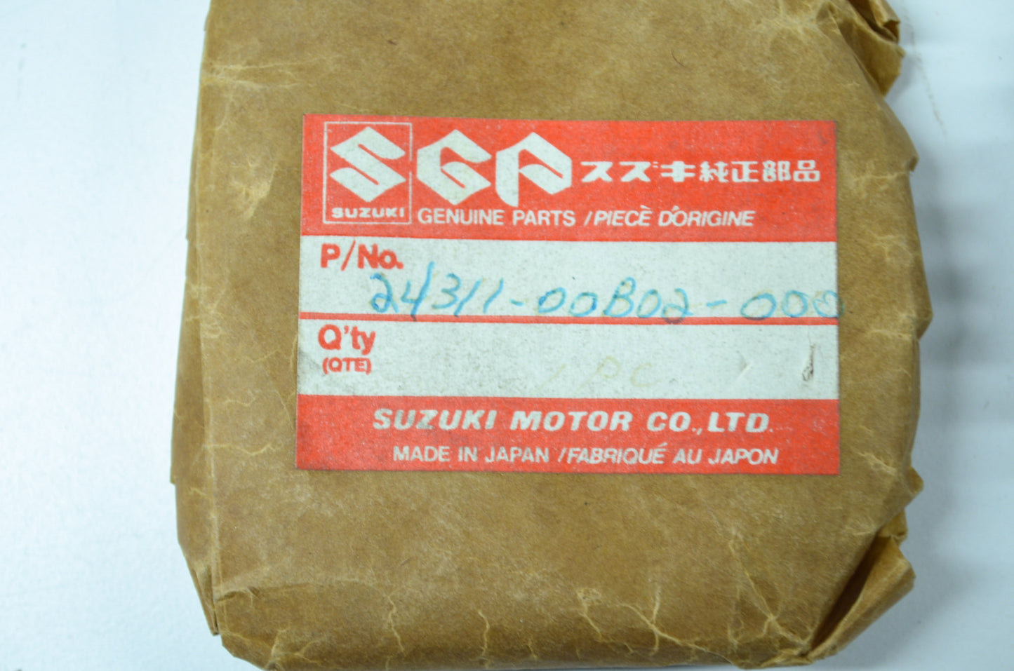 NEW OEM Suzuki 1st Driven Transmission Gear 86-88 RM250 24311-00B02 NOS