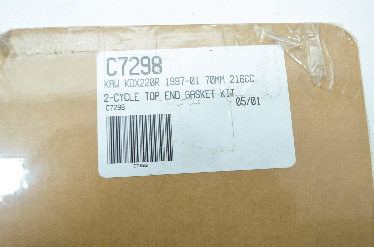 NEW Cometic Kawasaki Top End Gasket Kit 97-05 KDX220R C7298 NOS