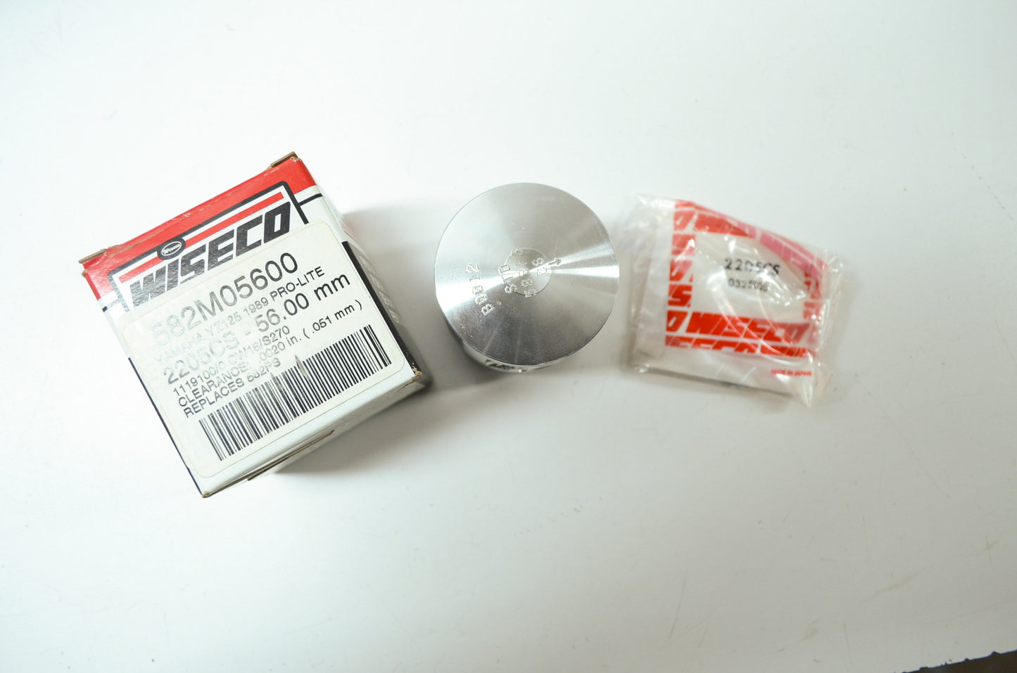 NEW Yamaha Wiseco Piston 56mm 1989 YZ125 PRO-LITE 582M05600 NOS