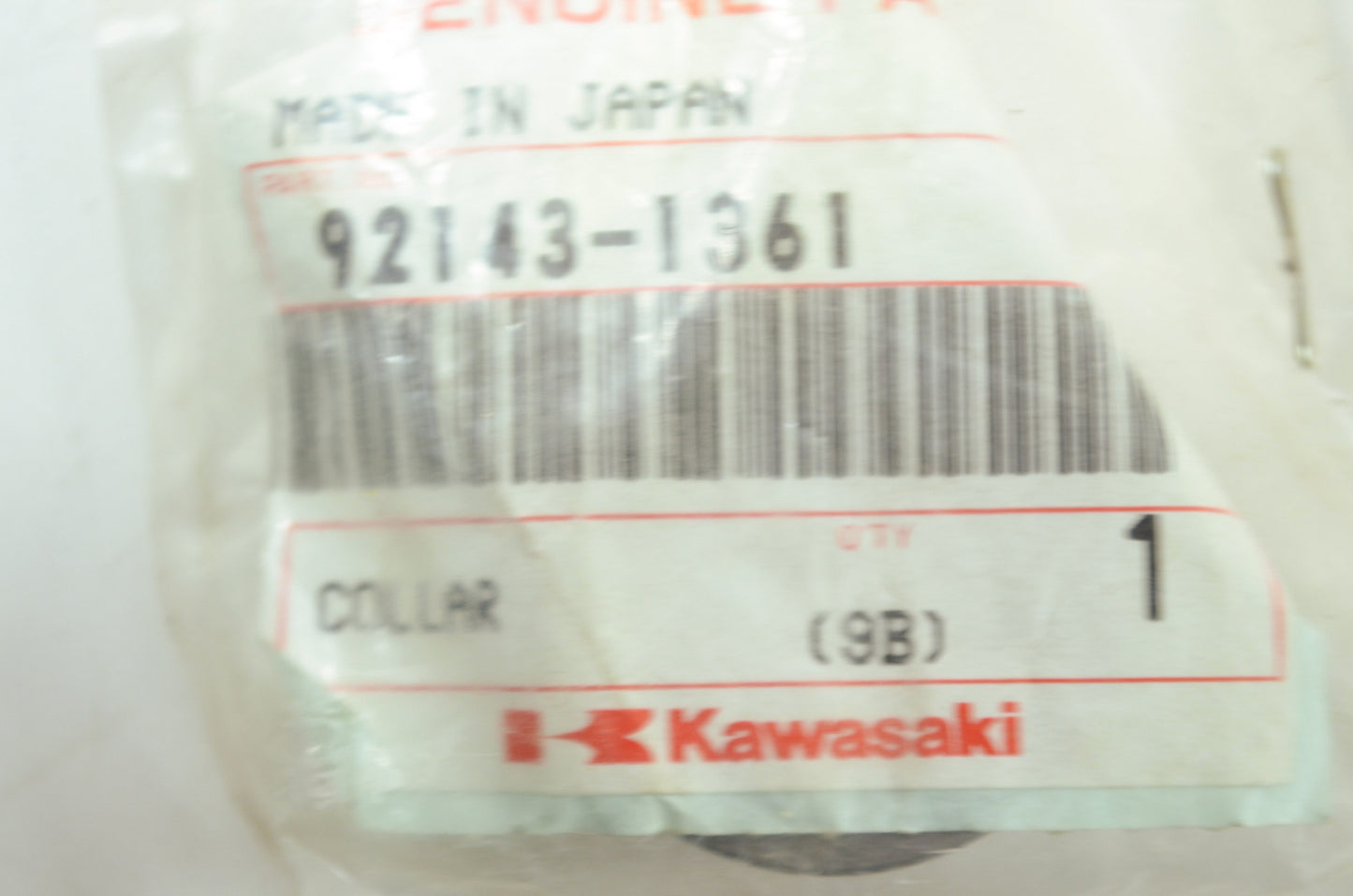 OEM Kawasaki 92143-1361 Collar NOS