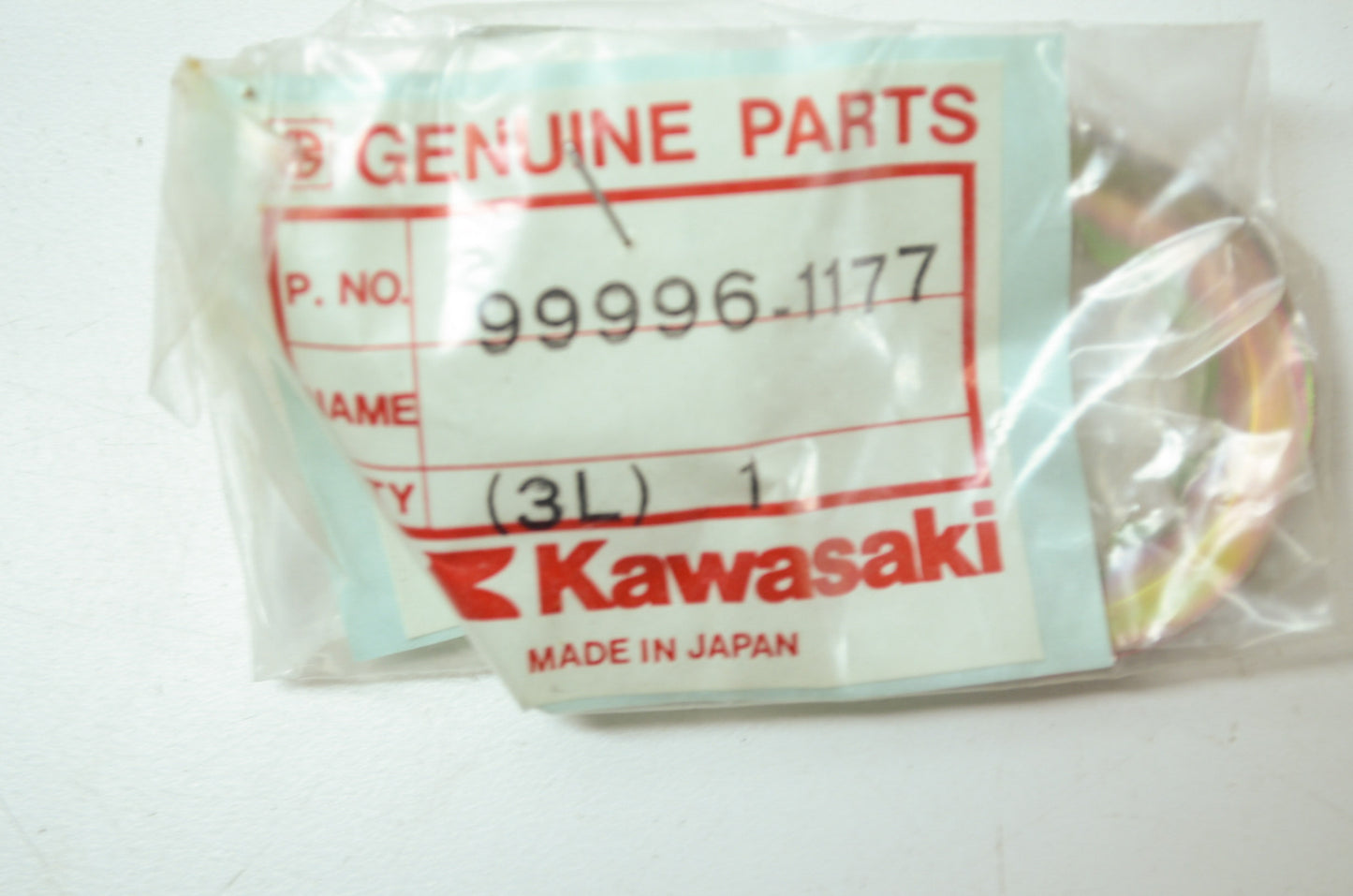 NEW OEM Kawasaki Sprocket Nut KZ1000 Police Ninja ZX1100 99996-1177 NOS