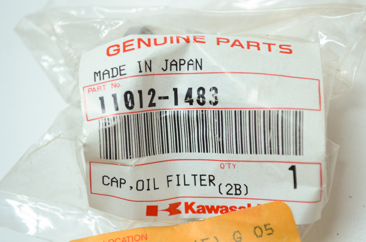 OEM Kawasaki 11012-1483 Oil Filter Cap NOS
