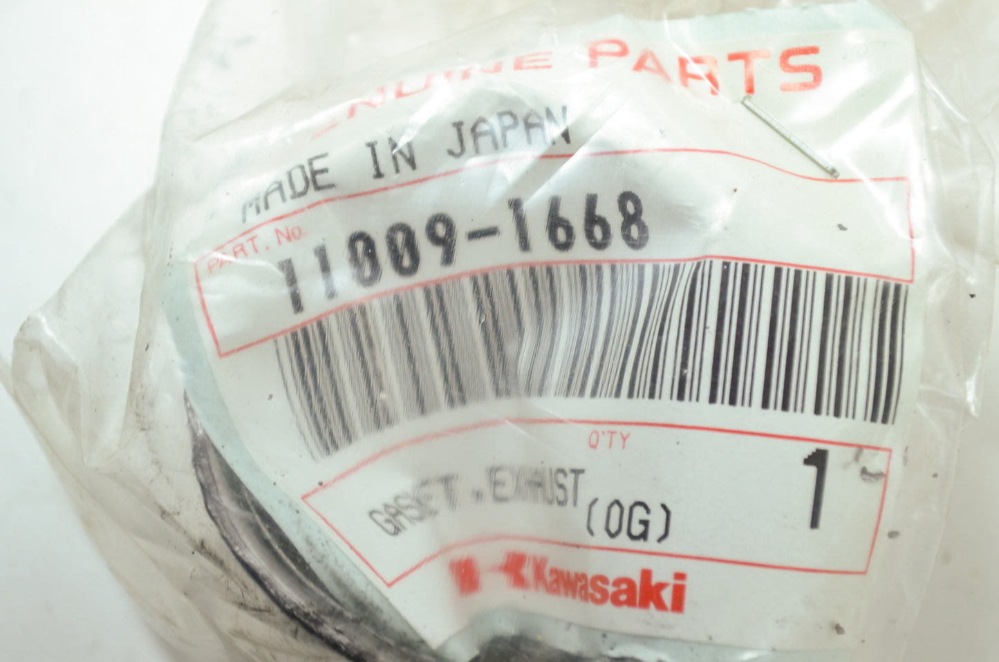 OEM Kawasaki 11009-1668 Exhaust Manifold Gasket NOS
