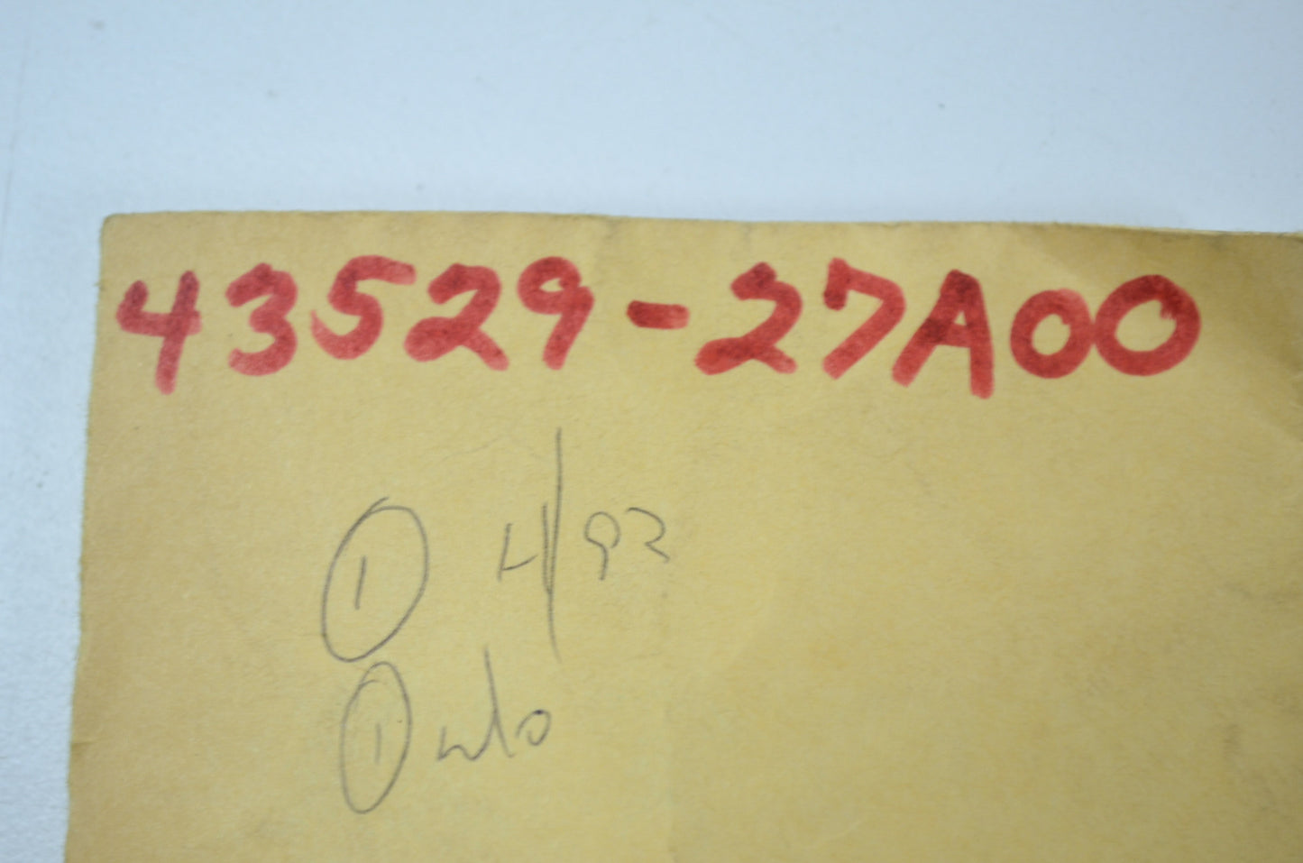 OEM Suzuki 43529-27A00 Front Foot Bolt