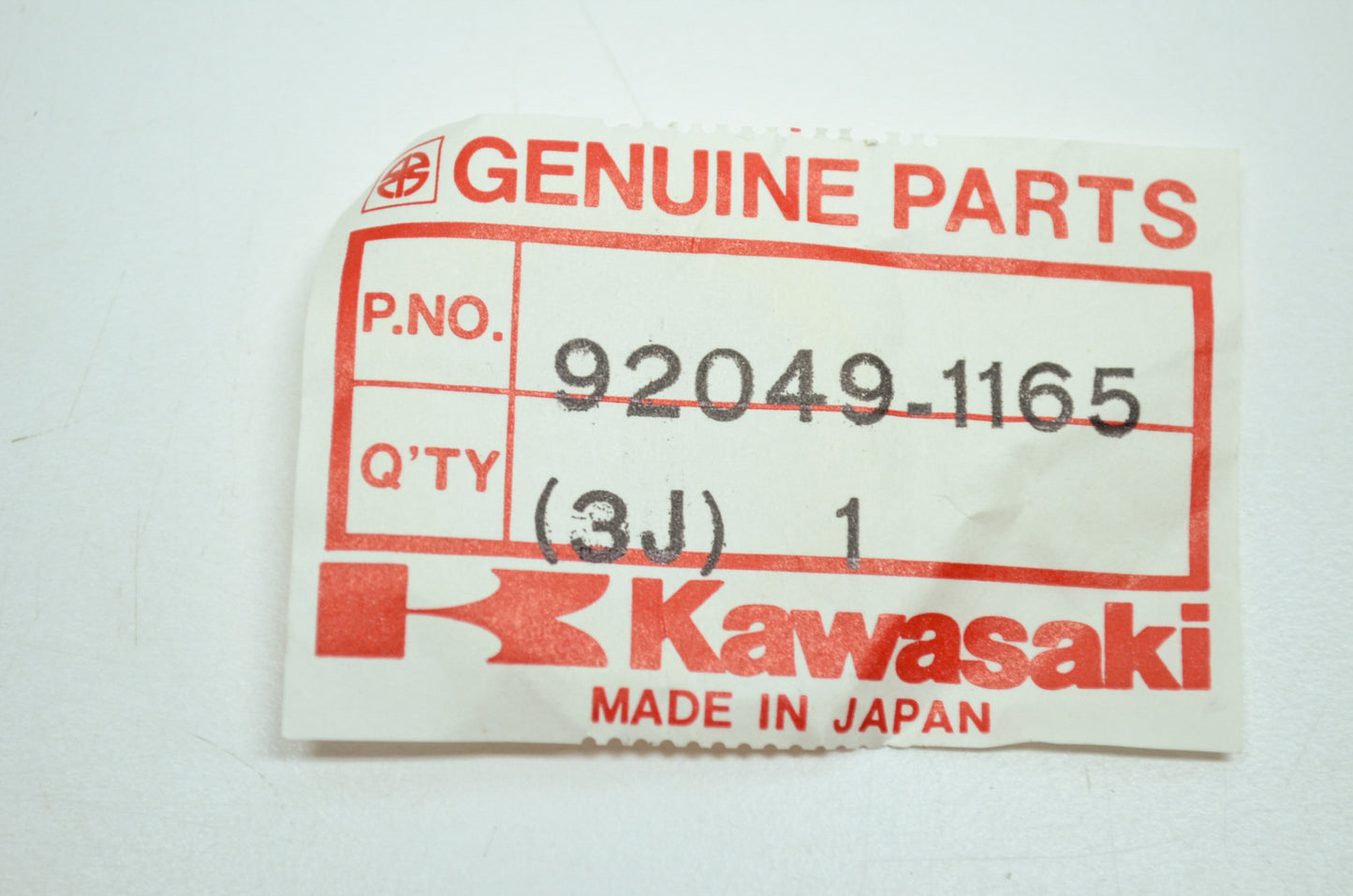 OEM Kawasaki 92049-1165 Pisotn Oil Seal NOS
