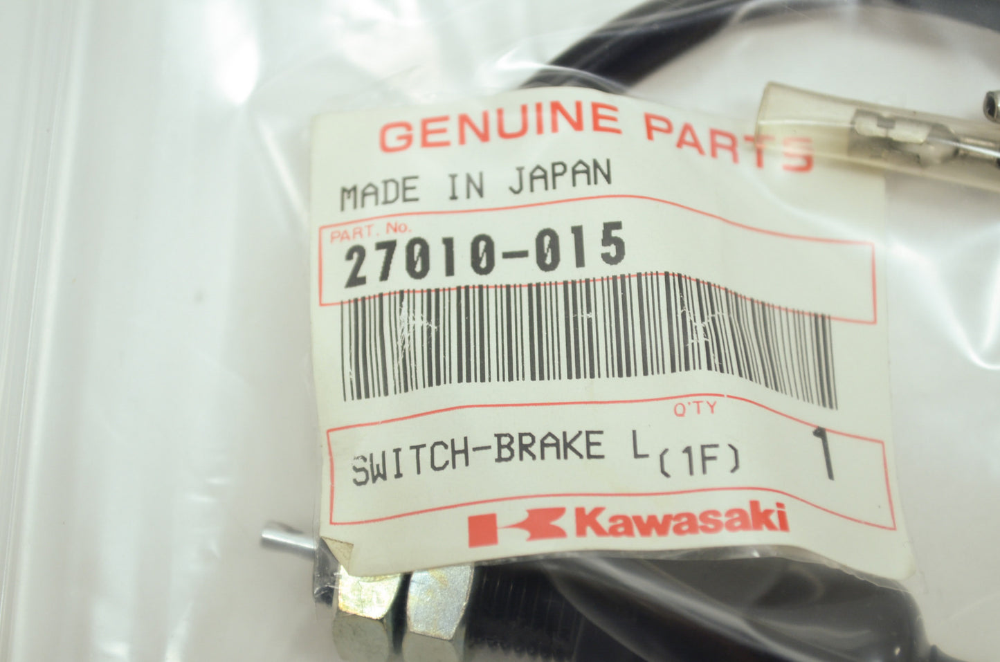 OEM Kawasaki 27010-015 Rear Brake Switch NOS