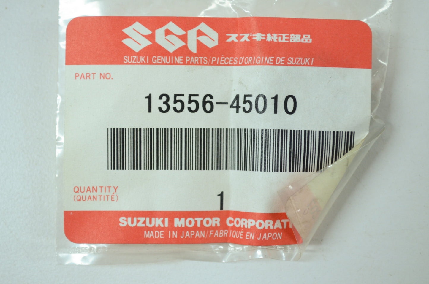 OEM Suzuki 13556-45010 Seal NOS