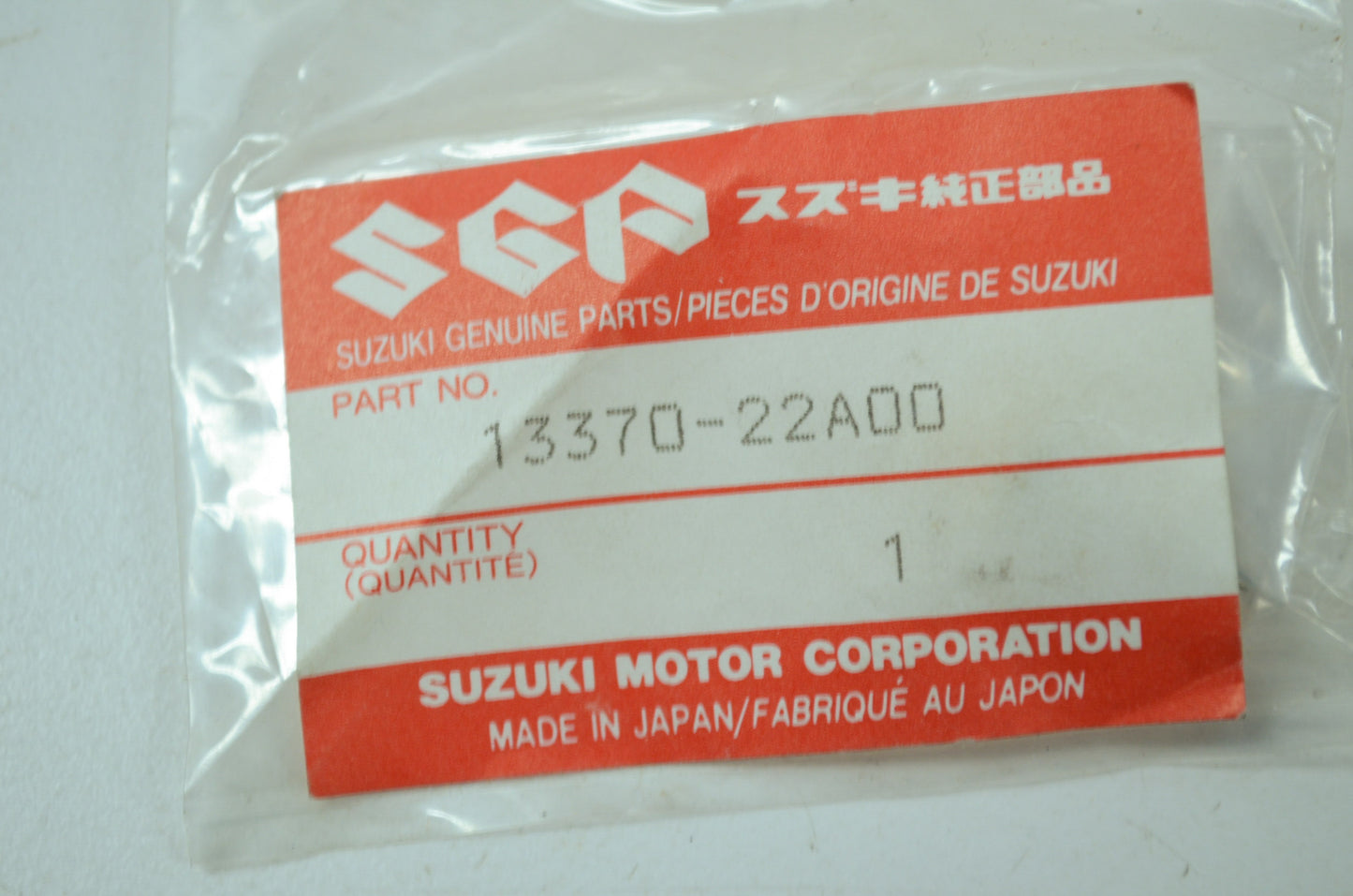 OEM Suzuki 13370-22A00 Needle Valve NOS
