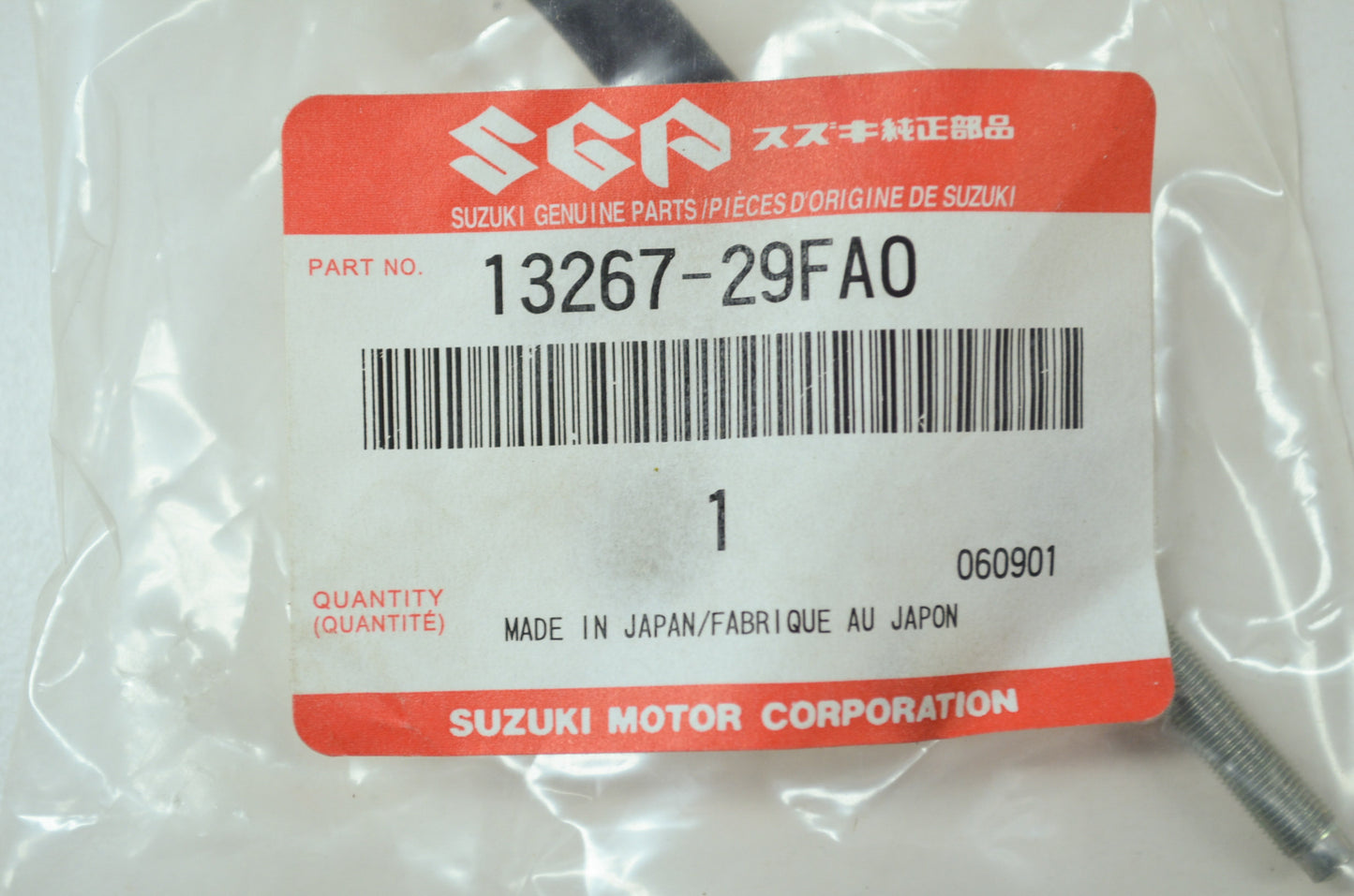 NEW OEM Suzuki Adjuster Screw 00-14 DR-Z400 13267-29FA0 NOS
