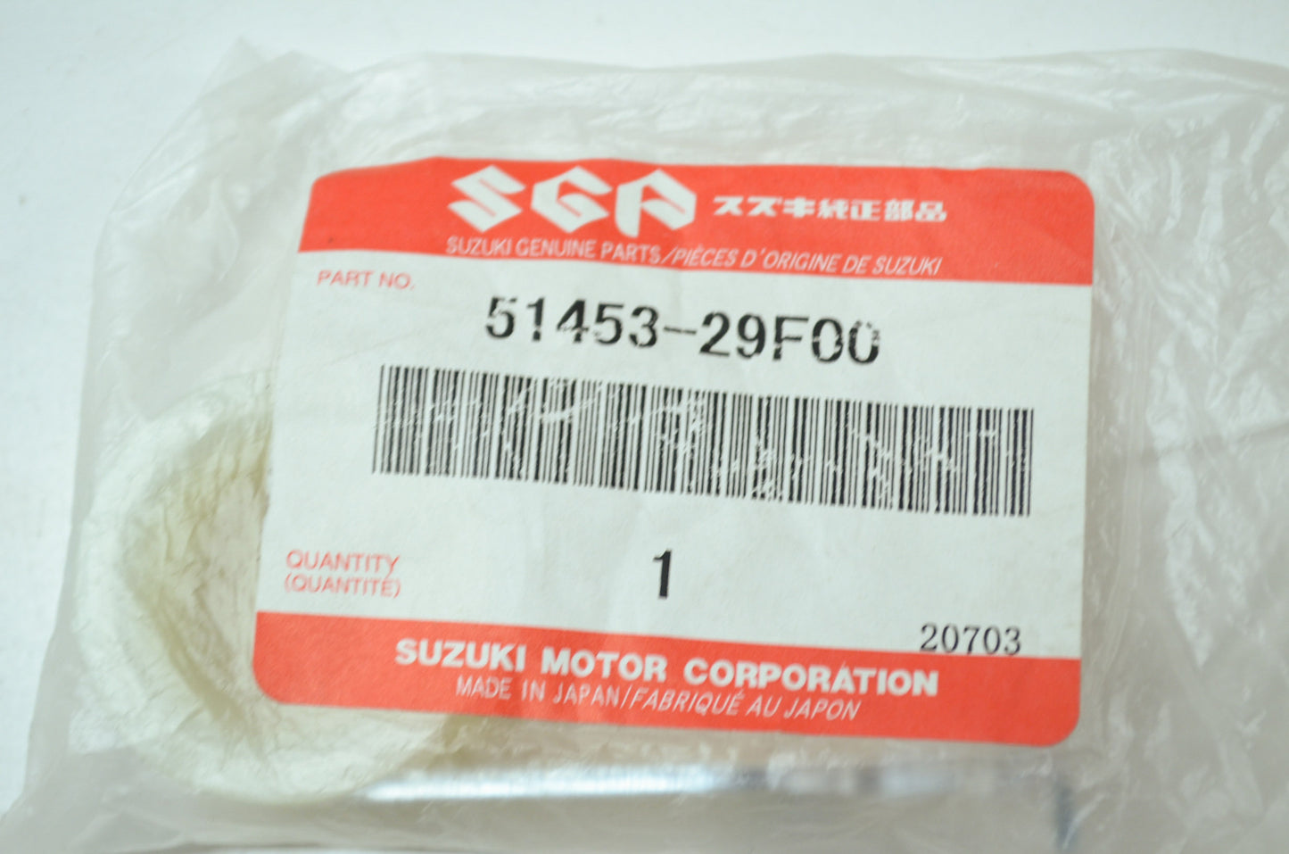 OEM Suzuki 51453-29F00 Cable Guide NOS