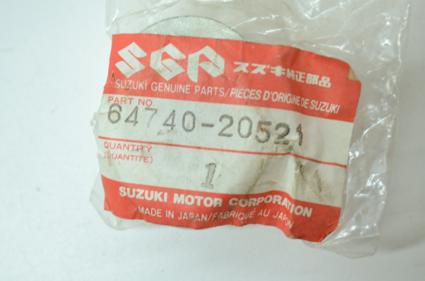 NEW OEM Suzuki Wheel Axle Left Spacer RM80 RM80S 64740-20521 NOS