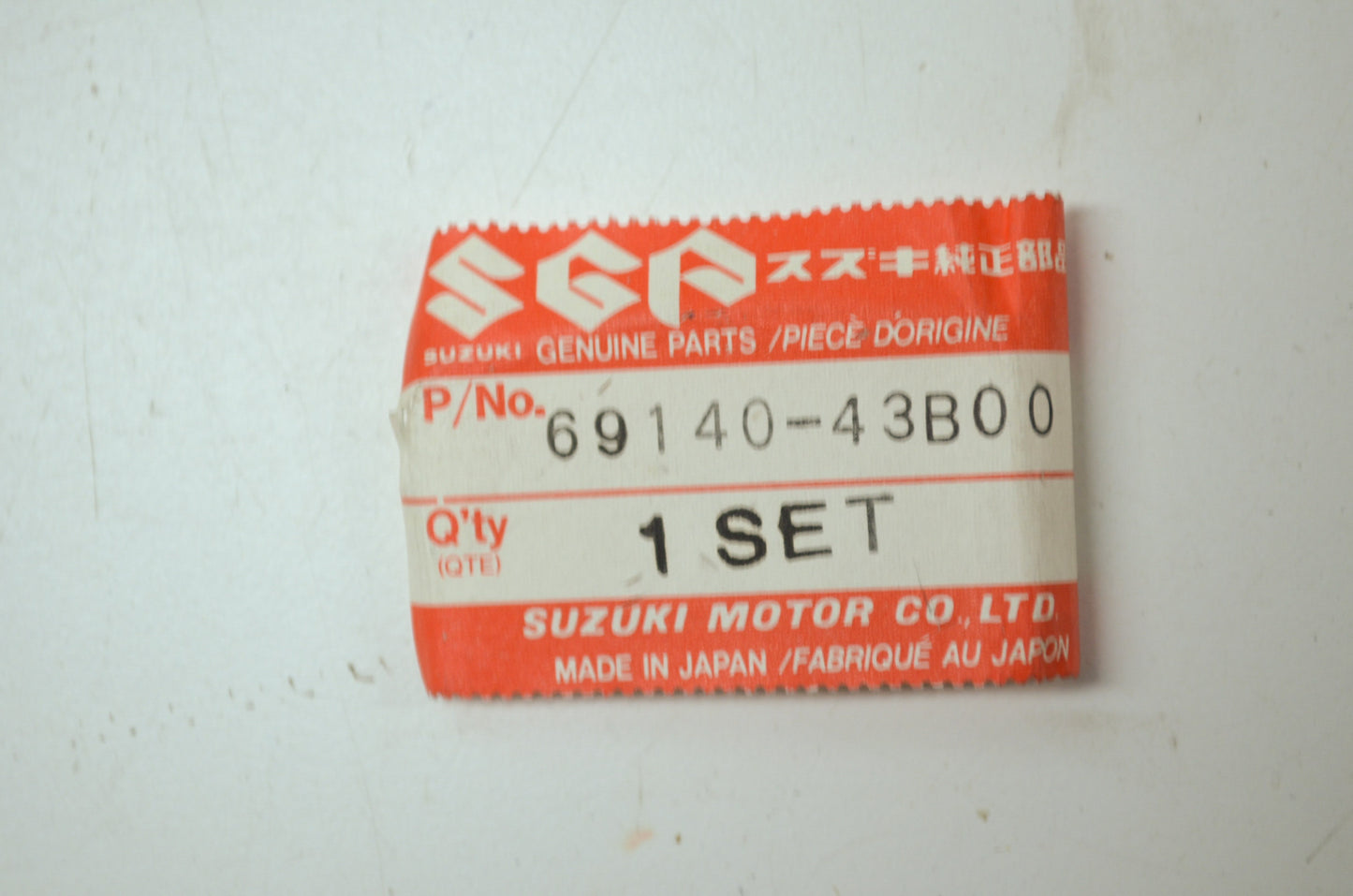 OEM Suzuki 69140-43B00 Pad Set NOS