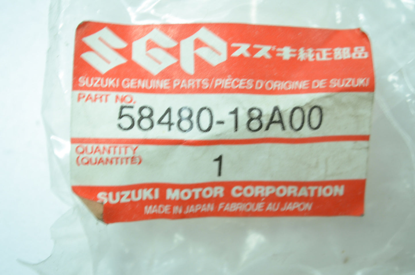 OEM Suzuki 58480-18A00 Starter Knob NOS