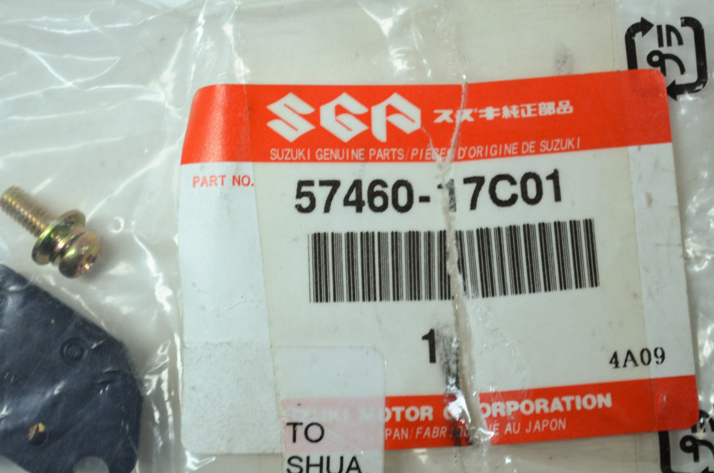 OEM Suzuki 57460-17C01 Front Switch Assembly NOS